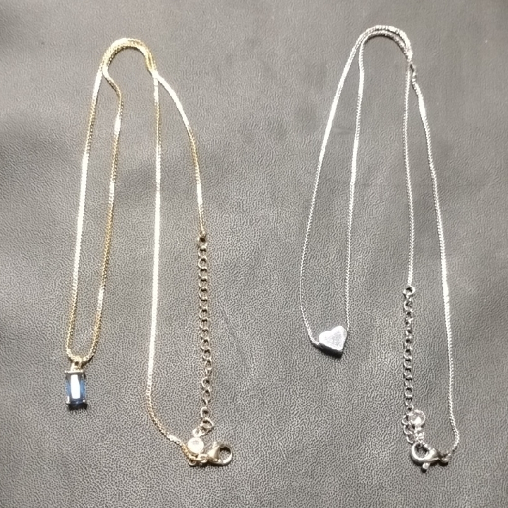 Elegant Gold Tone  and Silver Tone Necklaces